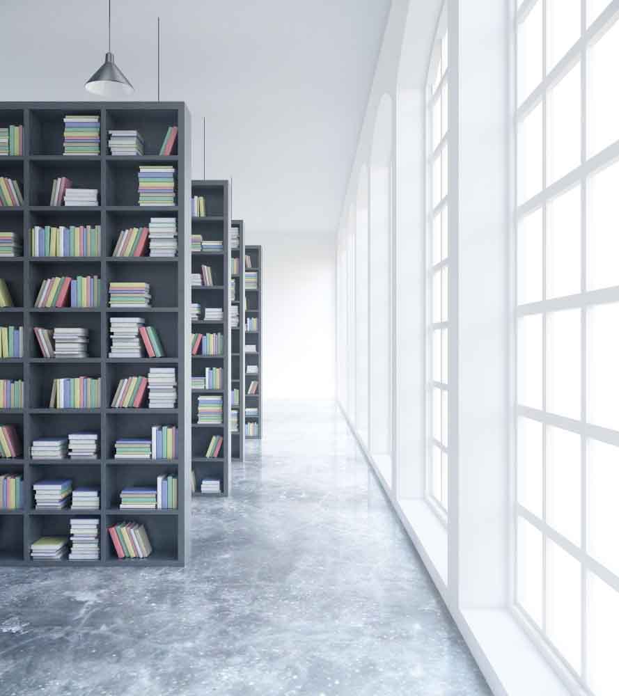 Library books management ERP software solutions